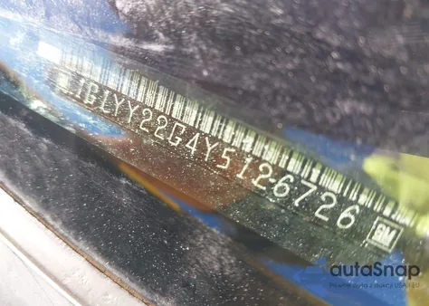 2000 Chevrolet Corvette from USA, damaged, VIN 1G1YY22G4Y5126726